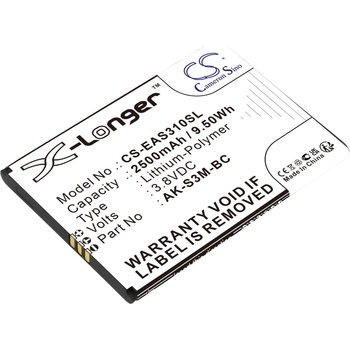 Image 1 of Cameron Sino Батерия за мобилен телефон EMPORIA Smart 3 Mini, Smart 4 AK-S3M-BC LiPo 3, 8V 2500mAh CAMERON SINO (CS-EAS310SL)