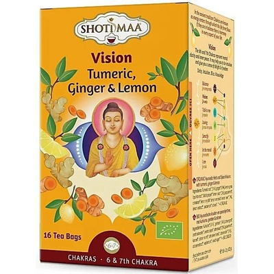 Hari Tea Bio HARI Čaj 6. AJNA a 7. SAHASRARA Čakra 3. okoa koruna čaje 16 x 2 g