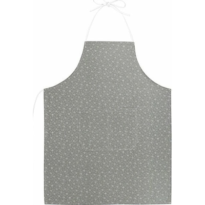 BELLATEX Zástěra Adéla 67 × 84 cm 7750/227 pnoucí kvítek šedý