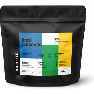 Goriffee Brazília Caramelo natural 250 g