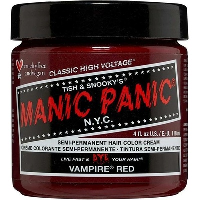 Manic Panic Vampires Kiss Polotmavá barva na vlasy 118 ml