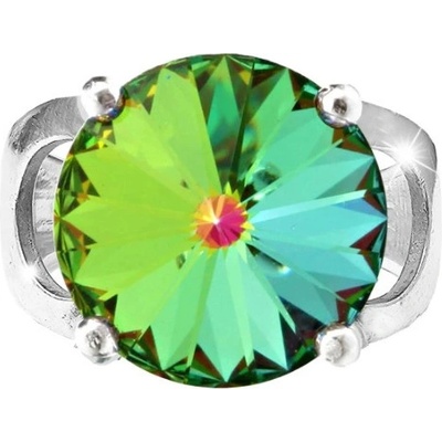 JSB prsten se Swarovski Elements Rivoli Vitrail Medium 531