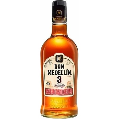 Ron Medellin Añejo 3 Años 40% 0,7 l (holá láhev)