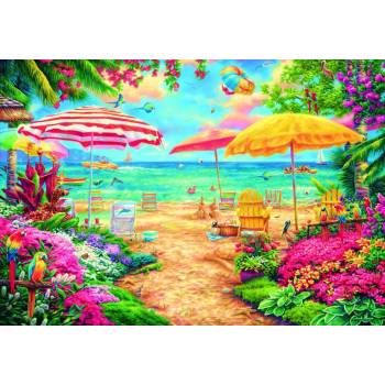 Bluebird Puzzle - Puzzle Chuck Pinson: A Perfect Day at the Beach - 1 000 piese