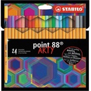 Stabilo point 88 Arty 24 ks