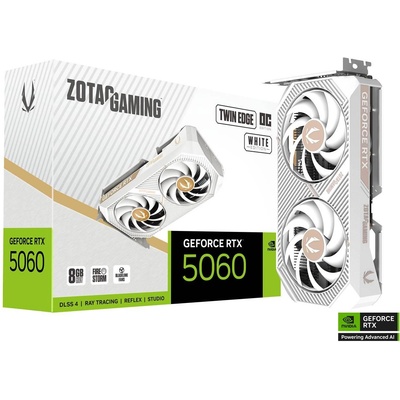 ZOTAC GeForce RTX 5060 Twin Edge OC White 8GB GDDR7 128bit (ZT-B50600Q-10M)