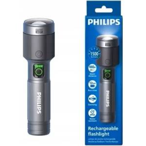 Philips LED фенер PHILIPS SFL5141/10, IP44, 30 W, до 1500 lm, светлинен обхват до 660 m, време на работа до 12 часа (SFL5141/10)