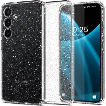 Spigen Гръб Spigen Liquid Crystal Glitter за Samsung Galaxy S24 - Порзрачен/блестящ