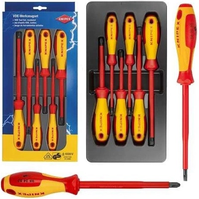 Knipex 00 20 12 V01 Elektrikářské VDE šroubováky (Sada 6 ks) PL+PH