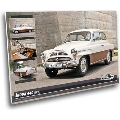 Obraz č. 45 - ŠKODA 440 (1958) 100 x 70 cm