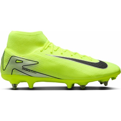 Nike ZOOM SUPERFLY 10 ACAD SG-PRO AC Svetlo zelená Strieborná Čierna