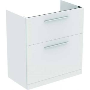Ideal Standard i. Life A - Шкафче за умивалник, 80x44x85 см, 2 чекмеджета, матово бяло T5274DU (T5274DU)
