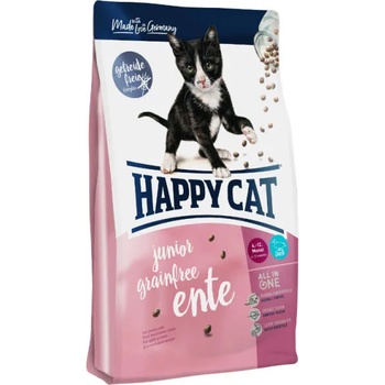Image 1 of Happy Cat Supreme Fit & Well Junior Grainfree duck 4 kg