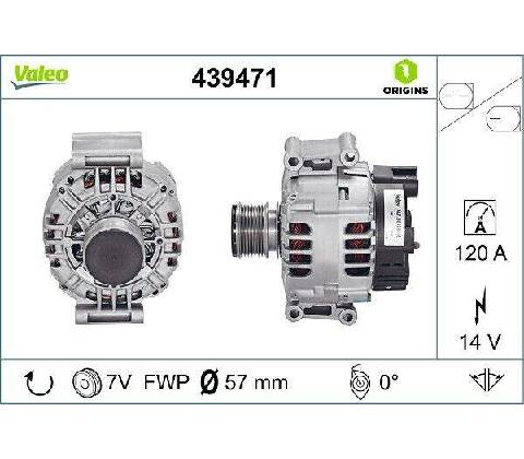 Generátor VALEO 439471