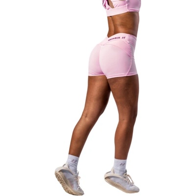 Nebbia Tvarující šortky s V-shaped pasem STRONG BEAUTY 428 růžová