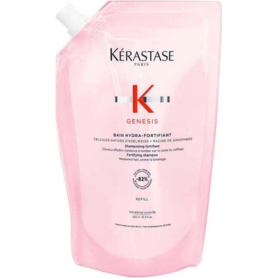 Kérastase Genesis Bain Hydra Fortifiant Refill Pouch posilňujúci šampón (náplň) 500 ml