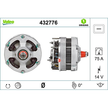 Alternátor VALEO 432776