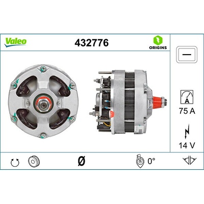 Alternátor VALEO 432776
