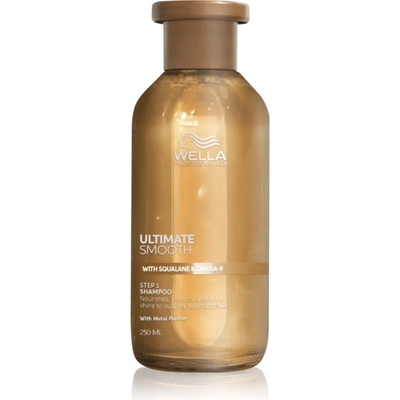 Wella Ultimate Smooth Shampoo интензивен подхранващ шампоан за блясък и мекота на косата 250ml