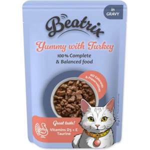 BEATRIX Пауч Beatrix Adult с пуешко 85g (773-30003)