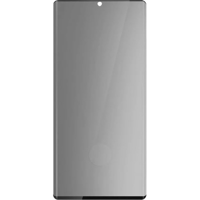 Prio 3D Anti-Spy Full Screen Curved Tempered Glass - калено стъклено защитно покритие с определен ъгъл на виждане за дисплея на Samsung Galaxy S23 Ultra (черен-прозрачен)