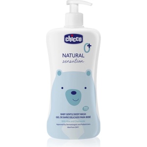 Chicco Natural Sensation Baby нежен измиващ гел за деца от раждането им 0+ 500ml