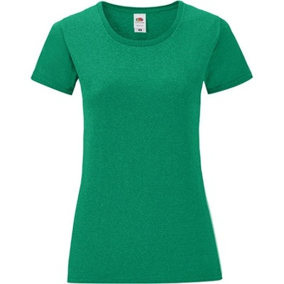 Fruit of the Loom Dámske triko 61 432 0 Heather Green