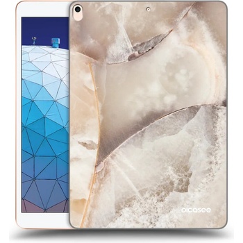 Picasee silikónový čierny obal Apple iPad Air 10.5 2019 3.generace Cream marble