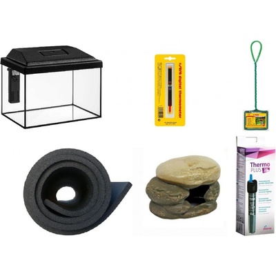 Diversa Creative Expert LED akvarijní set rovný černý 12 l