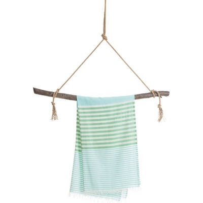Hello Towels Памучна кърпа в кутия Hello Towels - Bali, 100 х 180 cm, тюркоаз-зелена (10779)