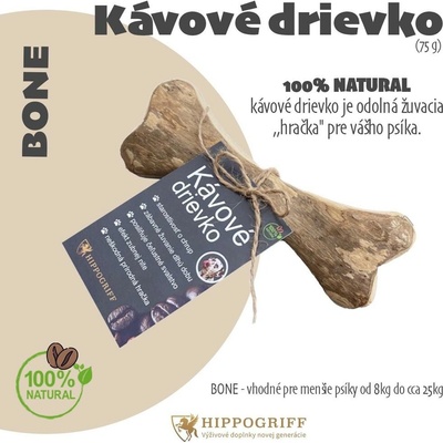 Hippogriff Kávové drievko BONE 75 g