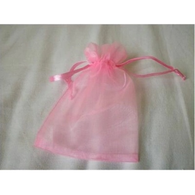 Sáček organza 12x15cm růžový