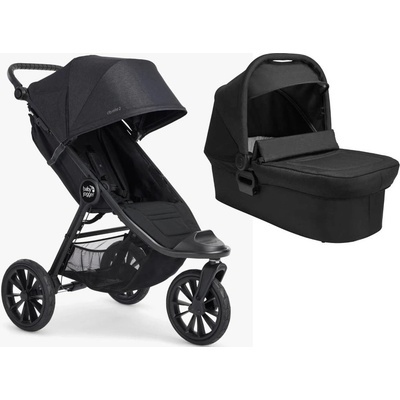 BabyJogger CITY ELITE 2 set 2v1 +korba OPULENT BLACK nafukovací kola 2022