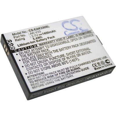 VHBW Батерия за Emporia Solid, AK-V33, 1450 mAh (800103552)