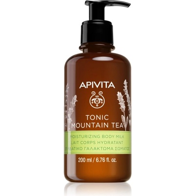 Apivita Tonic Mountain Tea Moisturizing Body Milk хидратиращо мляко за тяло 200ml