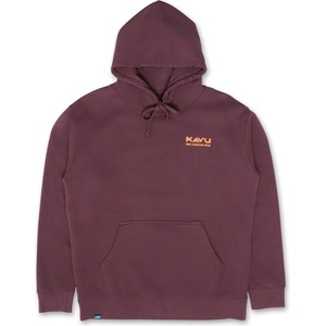 KAVU Мъжки суичър KAVU Salmon Run Hoodie - Cocoa Powder (017-4468-0111)