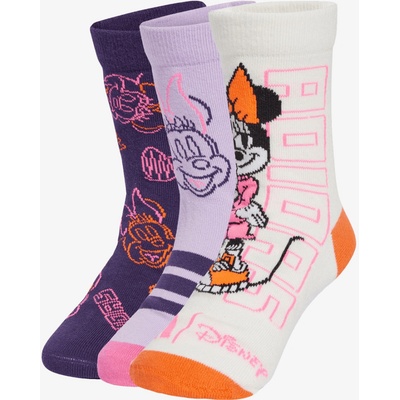 adidas Disney Minnie Mouse Socks Kids 3 Pack