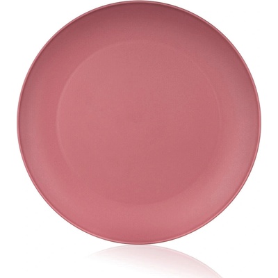 Talíř plastový mělký CULINARIA 23,5 cm růžový