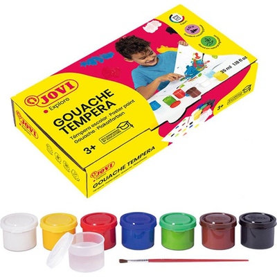 Jovi Temperové farby 35ml- 7 farieb v kelímku