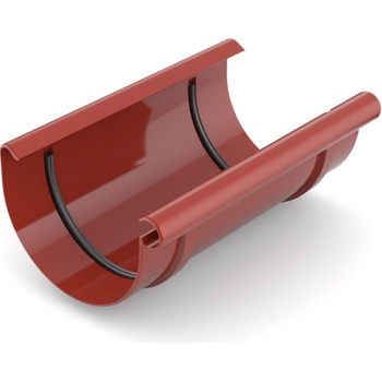 Bryza PVC odkvapový spoj 75 mm červený