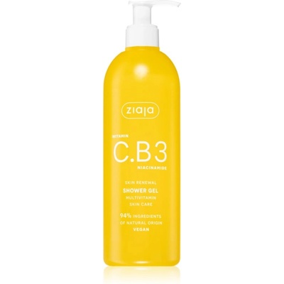 Ziaja Vitamin C. B3 Niacinamide освежаващ душ гел 400ml