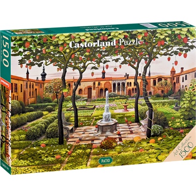 Castorland Пъзел Castorland от 1500 части - Вътрешен двор (C-152292-2)