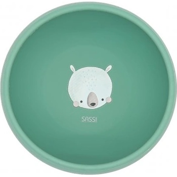 Sassi Силиконова купичка за хранене с вакуум Sassi - Мечка (SSSI1693)