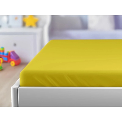 Textilomanie Jersey plachta žltá 70x140