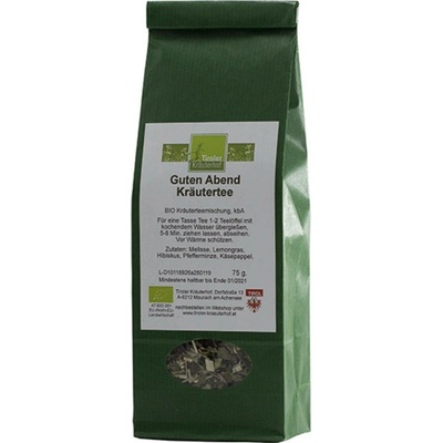 Tiroler Kräuterhof Bio bylinný čaj na večer 75 g