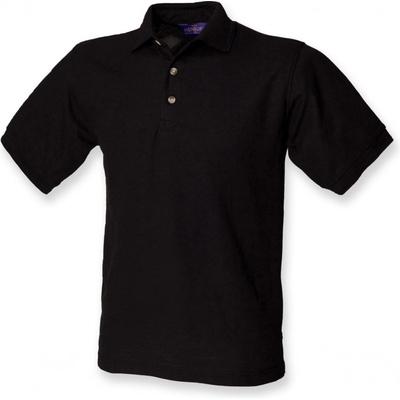 Henbury pánske polo tričko H410 Black