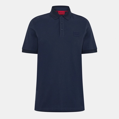 Hugo Блуза с яка Hugo Men's Short Sleeve Breathable Stretch Polo Shirt - Dark Blue