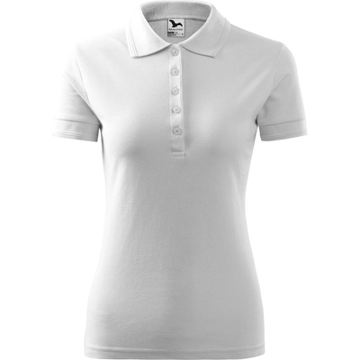 MALFINI Malfini pique polo 210 / Дамска поло риза - бяла xxl (2100017)