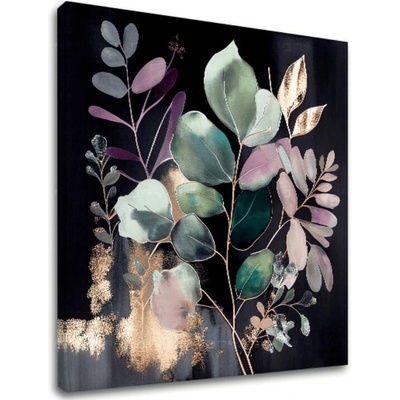 Moderné obrazy na plátne - Jungle's Emerald Symphony - 100x100 cm
