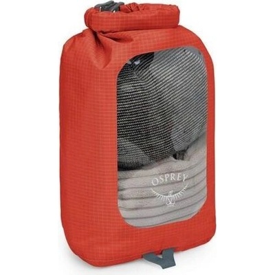 Osprey DRY SACK 6 W/WINDOW mars orange